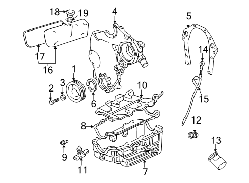 2005 Chevy Impala Senders Diagram 1 - Thumbnail