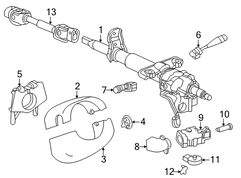 2004 Saturn L300 Ignition Lock, Electrical Diagram