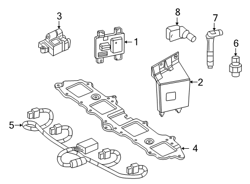 2007 Chevy Silverado 1500 Classic Ignition System Diagram 1 - Thumbnail