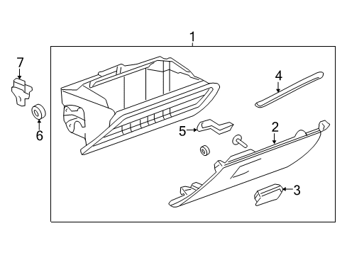 2012 Chevy Equinox Glove Box Diagram