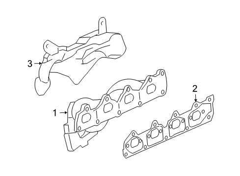 2009 Pontiac G5 Exhaust Manifold Diagram