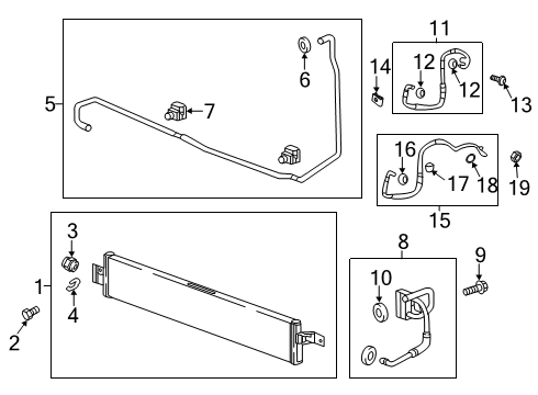 2018 Chevy Traverse Trans Oil Cooler Diagram 2 - Thumbnail