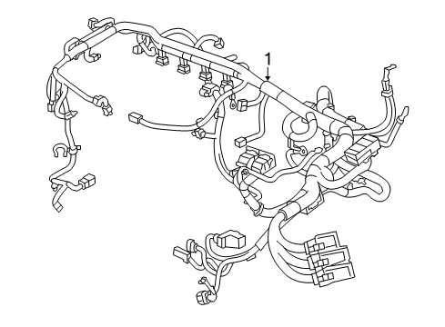 2014 Cadillac ELR Wiring Harness Diagram