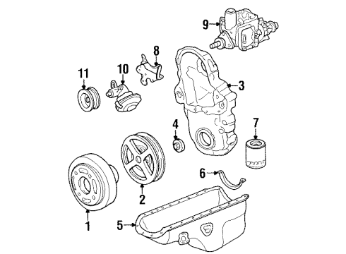 1993 Chevy C3500 Filters Diagram 5 - Thumbnail