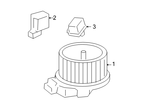 2006 Cadillac DTS Auxiliary Heater & A/C Diagram 2 - Thumbnail