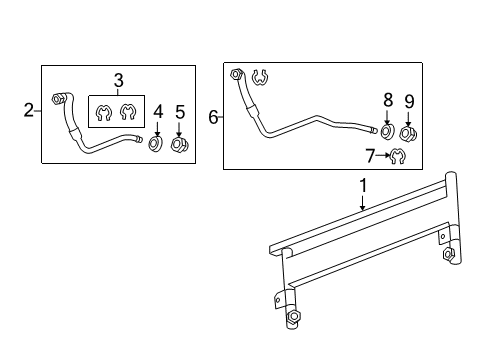 2012 Chevy Camaro Trans Oil Cooler Diagram 2 - Thumbnail