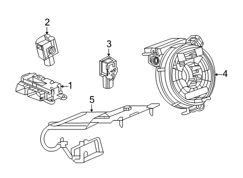 2018 Chevy Cruze Air Bag Components Diagram 2 - Thumbnail