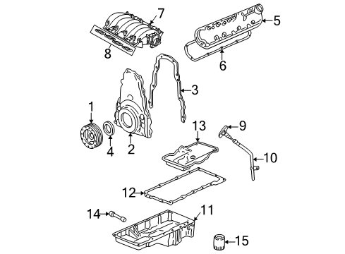 1999 Chevy Camaro Filters Diagram 4 - Thumbnail