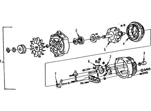 1984 Cadillac Eldorado Alternator Diagram