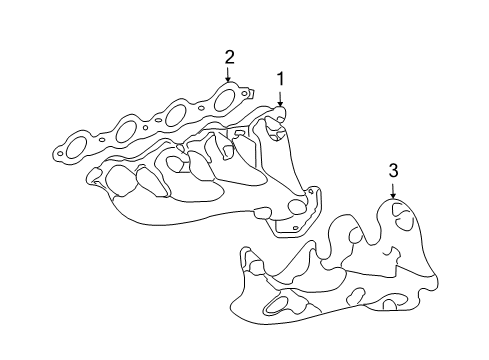 2009 Hummer H3 Exhaust Manifold Diagram 2 - Thumbnail