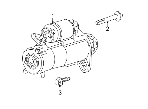 2000 Pontiac Grand Am Starter Diagram 1 - Thumbnail