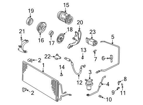 2001 Chevy Monte Carlo Switches & Sensors Diagram