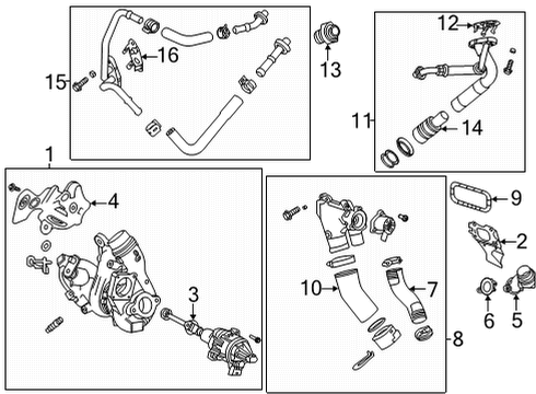 2022 Cadillac CT5 Turbocharger Diagram 6 - Thumbnail