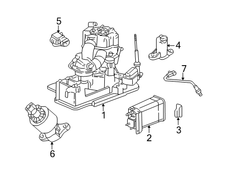 2000 GMC Yukon XL 1500 Secondary Air Injection System Diagram