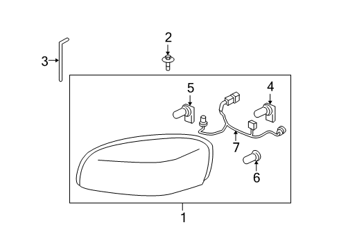 2006 Chevy Uplander Headlamps, Electrical Diagram