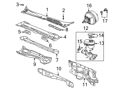 2001 Cadillac Seville Hydraulic System Diagram