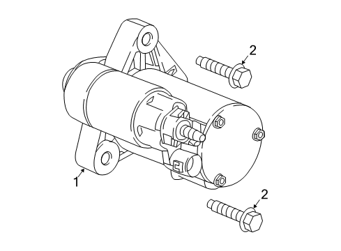 2019 GMC Terrain Starter, Electrical Diagram 3 - Thumbnail