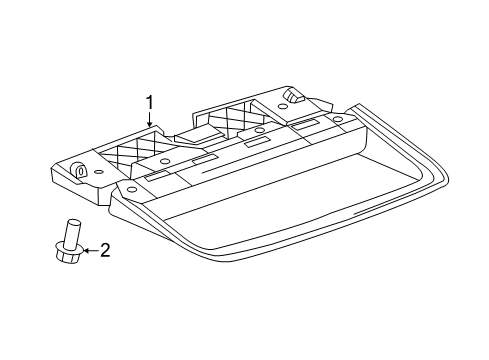 2020 Chevy Impala High Mount Lamps Diagram