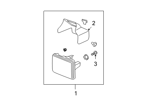 2007 Chevy Colorado Bulbs Diagram 4 - Thumbnail