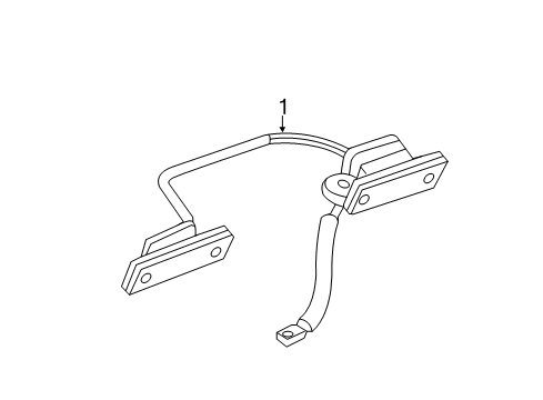 2014 Chevy Spark License Lamps Diagram