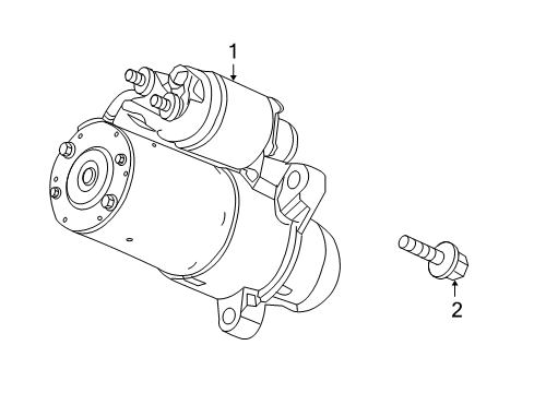 2009 Pontiac Torrent Starter Diagram 2 - Thumbnail