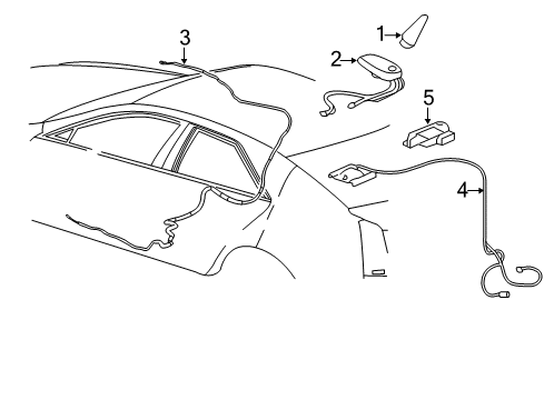 2012 Cadillac CTS Electrical Components Diagram 10 - Thumbnail