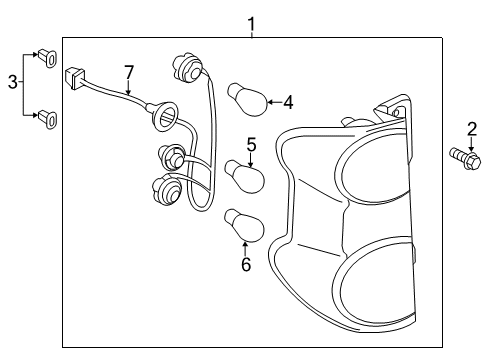 2015 Chevy City Express Bulbs Diagram 3 - Thumbnail