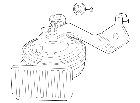 2024 Chevy Trax Horn Diagram