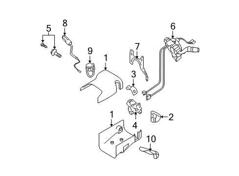 2010 GMC Canyon Ignition Lock, Electrical Diagram