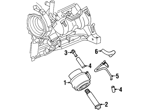 1999 Chevy Monte Carlo Oil Cooler Diagram