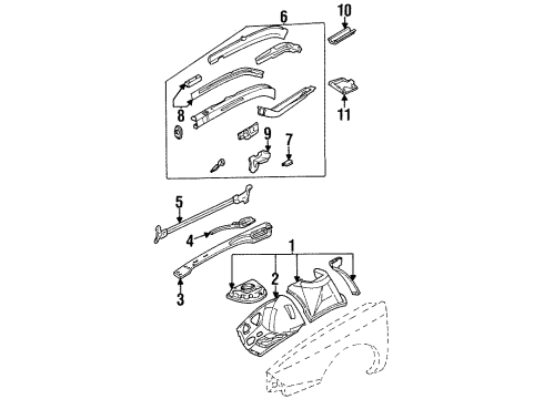 1998 Oldsmobile LSS Battery Diagram