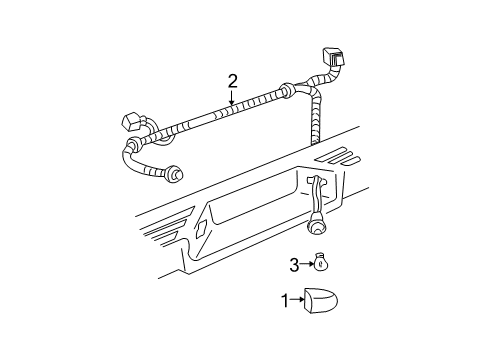 2005 Chevy Avalanche 2500 License Lamps Diagram