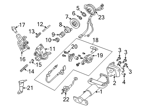 1997 Buick Regal Housing & Components Diagram