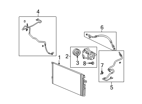 2007 Saturn Ion Air Conditioner Diagram 1 - Thumbnail