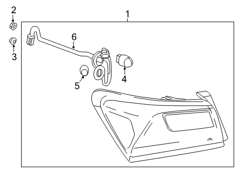 2017 Chevy Malibu Tail Lamps Diagram 2 - Thumbnail