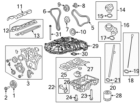 2013 Chevy Traverse Intake Manifold Diagram