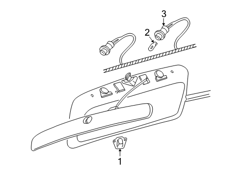 1999 Pontiac Montana License Lamps Diagram