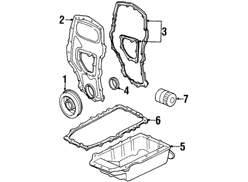 1995 Buick Skylark Filters Diagram 1 - Thumbnail