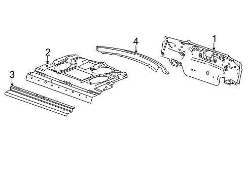 2013 Chevy Malibu Rear Body Diagram