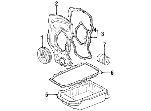 1997 Oldsmobile Achieva Filters Diagram 1 - Thumbnail