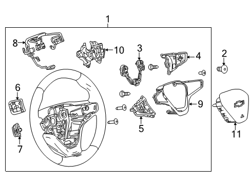 2021 Chevy Equinox Cruise Control Diagram