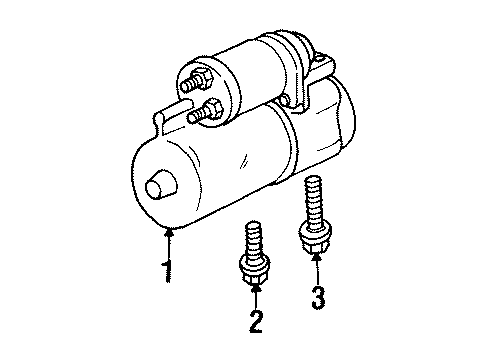 2004 Oldsmobile Silhouette Starter Diagram