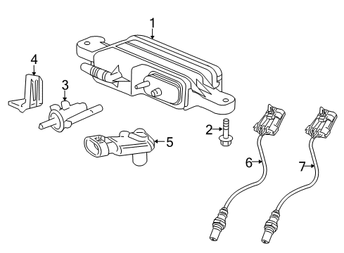 2011 Chevy Caprice Emission Components Diagram