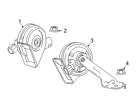 2017 Chevy Bolt EV Horn Diagram