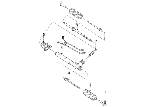 1986 Buick Riviera Pipe Asm,Hydraulic Steering Pump Diagram for 7833193