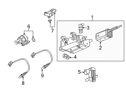 2016 Chevy Equinox Emission Components Diagram 2 - Thumbnail