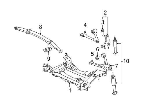 2013 Chevy Corvette Front Suspension, Control Arm, Stabilizer Bar Diagram 2 - Thumbnail