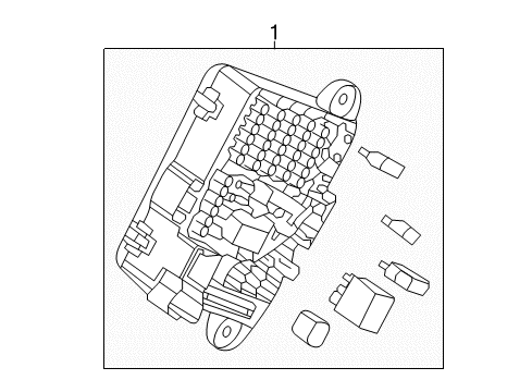 2018 Chevy Bolt EV Electrical Components Diagram 1 - Thumbnail