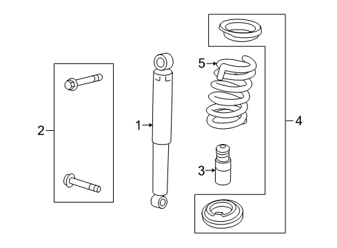 2013 Chevy Equinox Shocks & Components - Rear Diagram 2 - Thumbnail