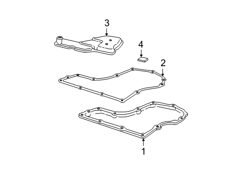 2007 Chevy Malibu Transaxle Parts Diagram 1 - Thumbnail